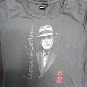 Leonard Cohen 2009 Tour T-Shirt
